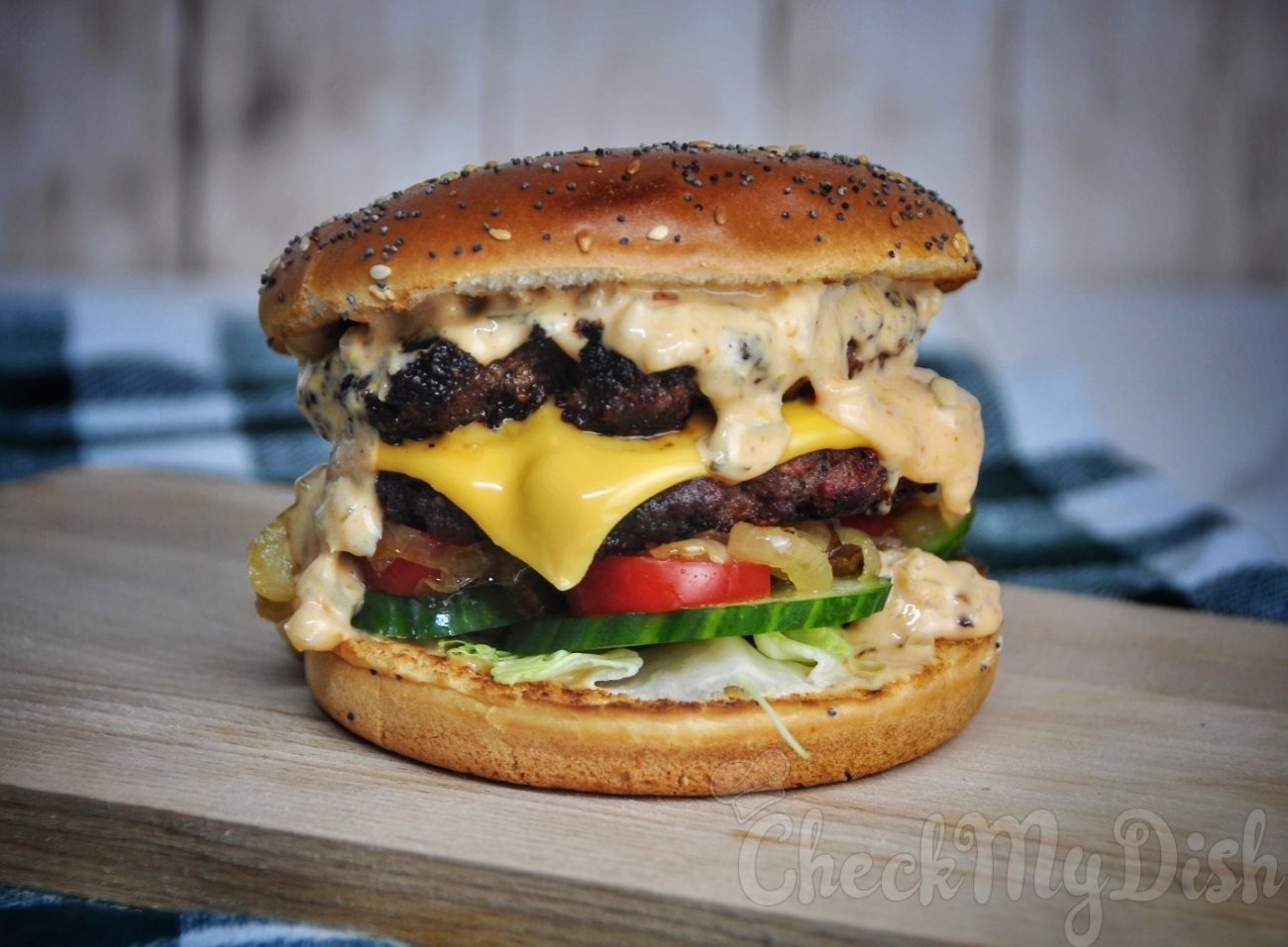 Big Mac burger look-a-like