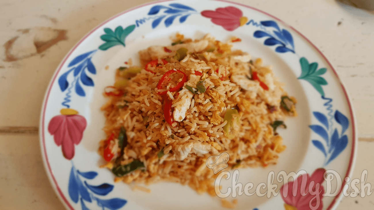 Egg fried rice, eenvoudig en super lekker
