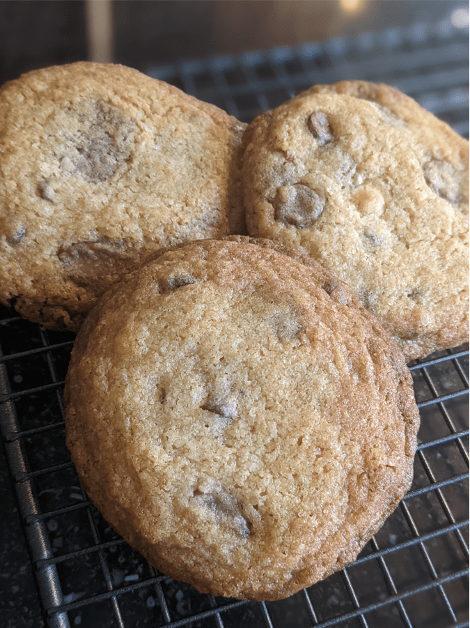 Chewy chocolate chip cookies!