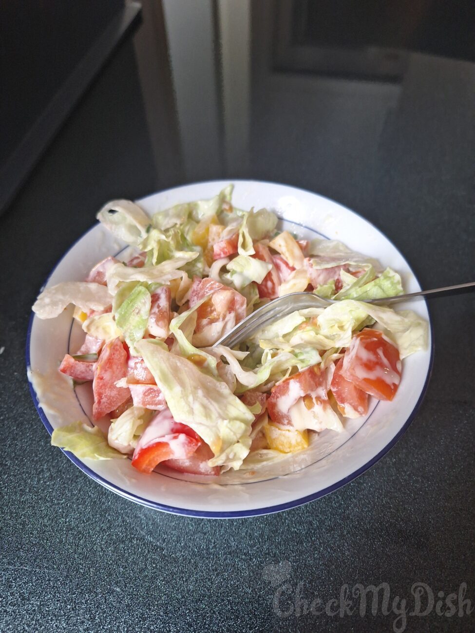 Simple Honey-Mustard Salad